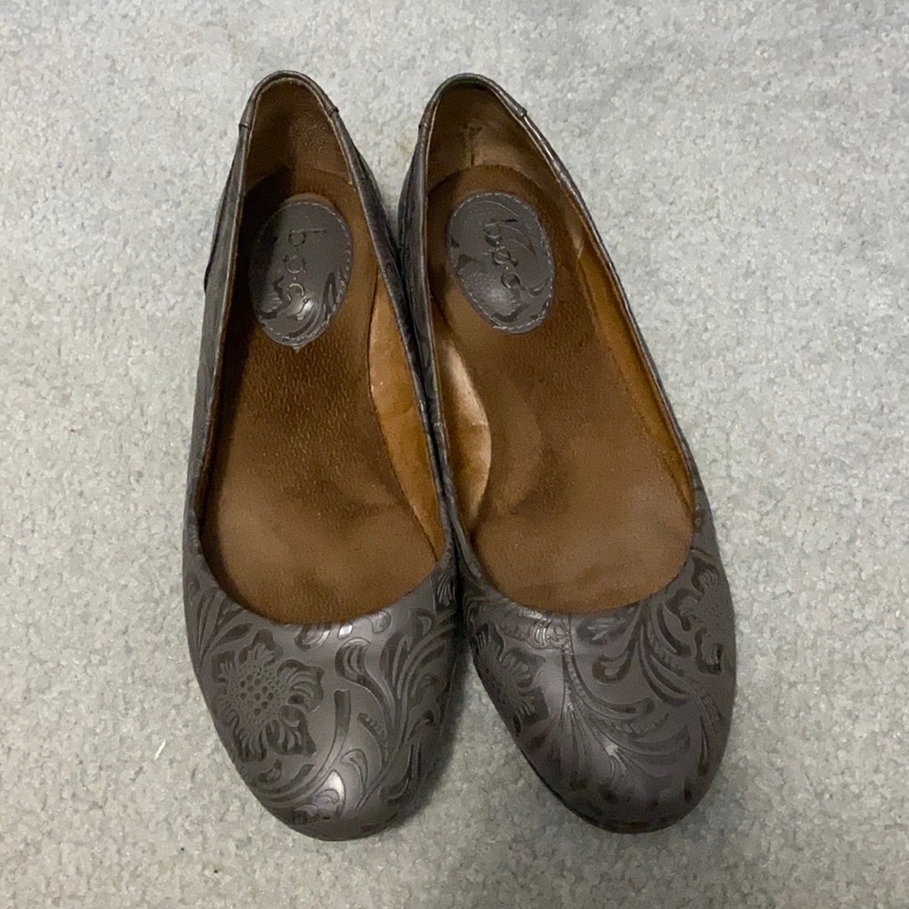 boc by Born Gray Ballet Flats